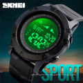 SKMEI 1476 Sport Men Double Time Watch Waterproof Countdown Alarm Clock Digital Watches Male Wristwatch Relogio Masculino